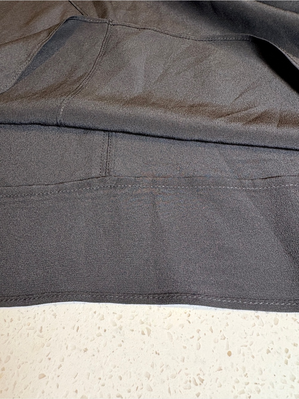 LILYSILK Black Mulberry Silk Blouse Size Medium - Picture 7 of 10